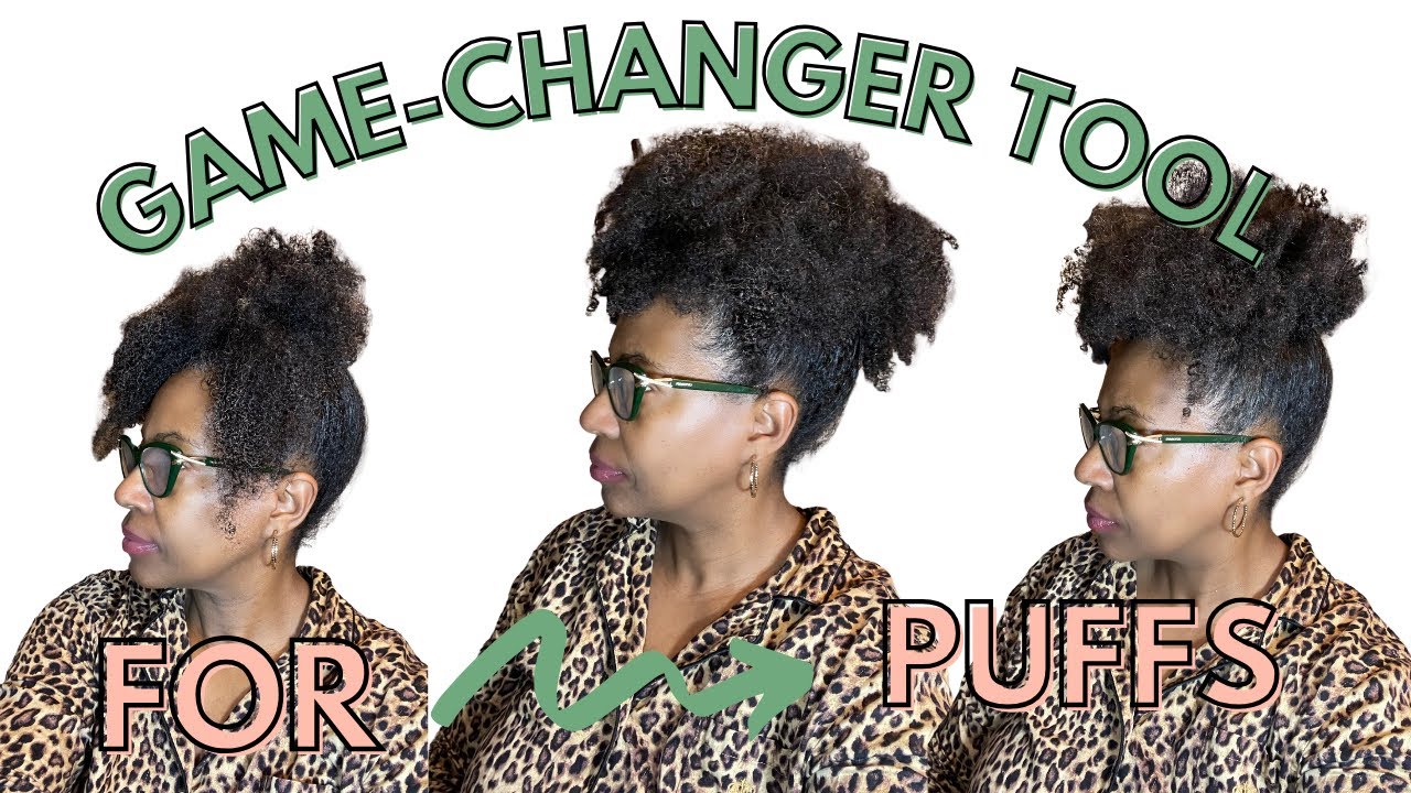 My Go-To Tool for Natural Hair Puffs