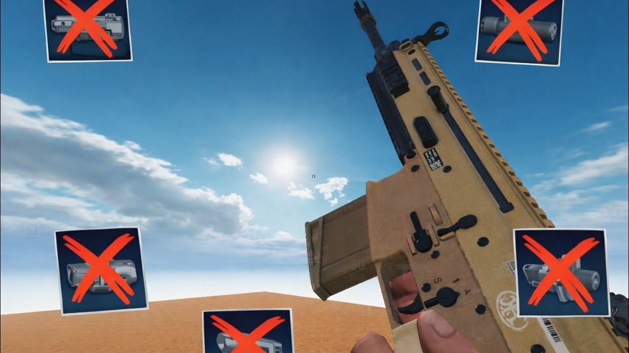 SCAR SEM ACESSÓRIOS & SEM SKIN no BLOOD STRIKE ❌️ (Desafio)