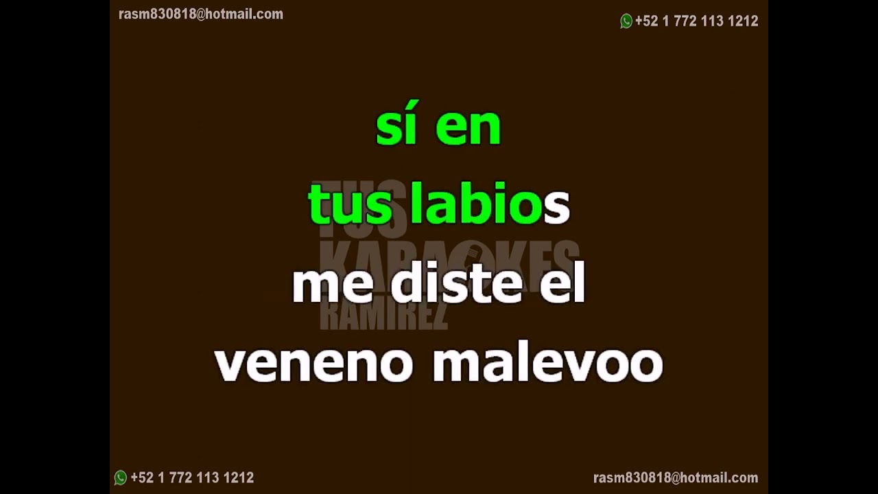 KARAOKE…”MI DESTINO FUE QUERERTE”…”LOS MUECAS”