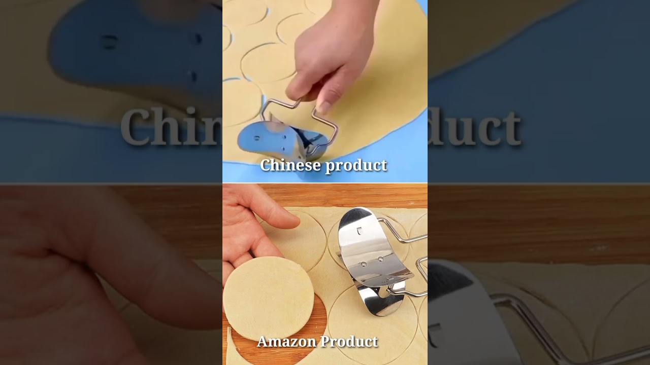 Chinese product vs Amazon Product | 360 degree rotate cookies cutter #Shorts