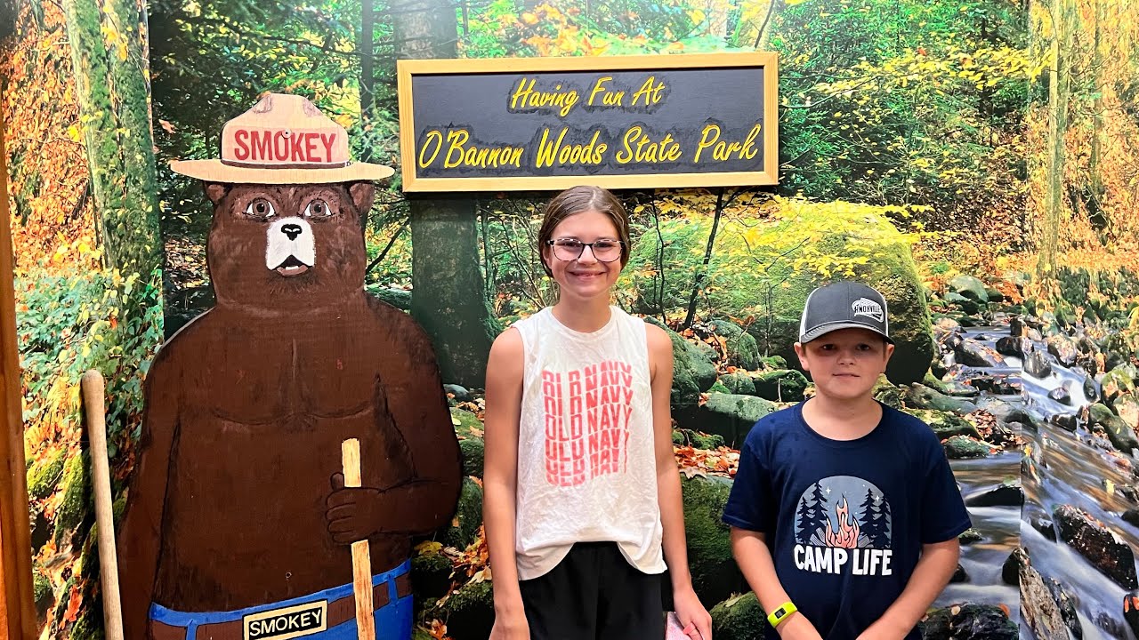 Delores goes to O’bannon Woods State Park