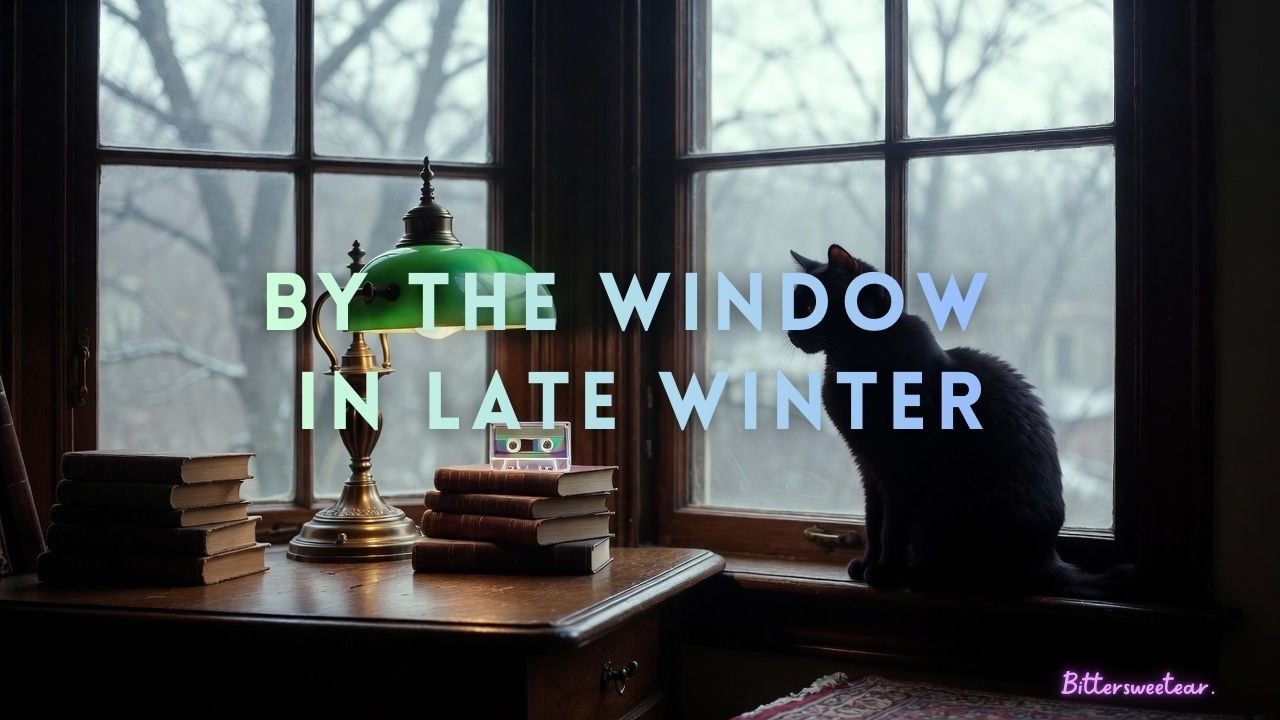 By the Window in Late Winter 🌫️📚 Melancholic Piano for Still Nights 3 Hours