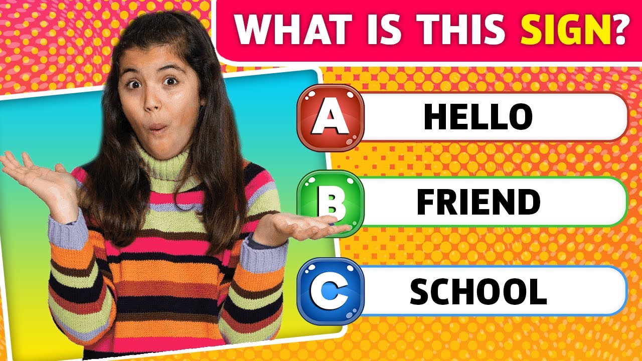 ASL Quiz Sign Language & Animal Quiz Challenge! 🐾 Test Your ASL Skills