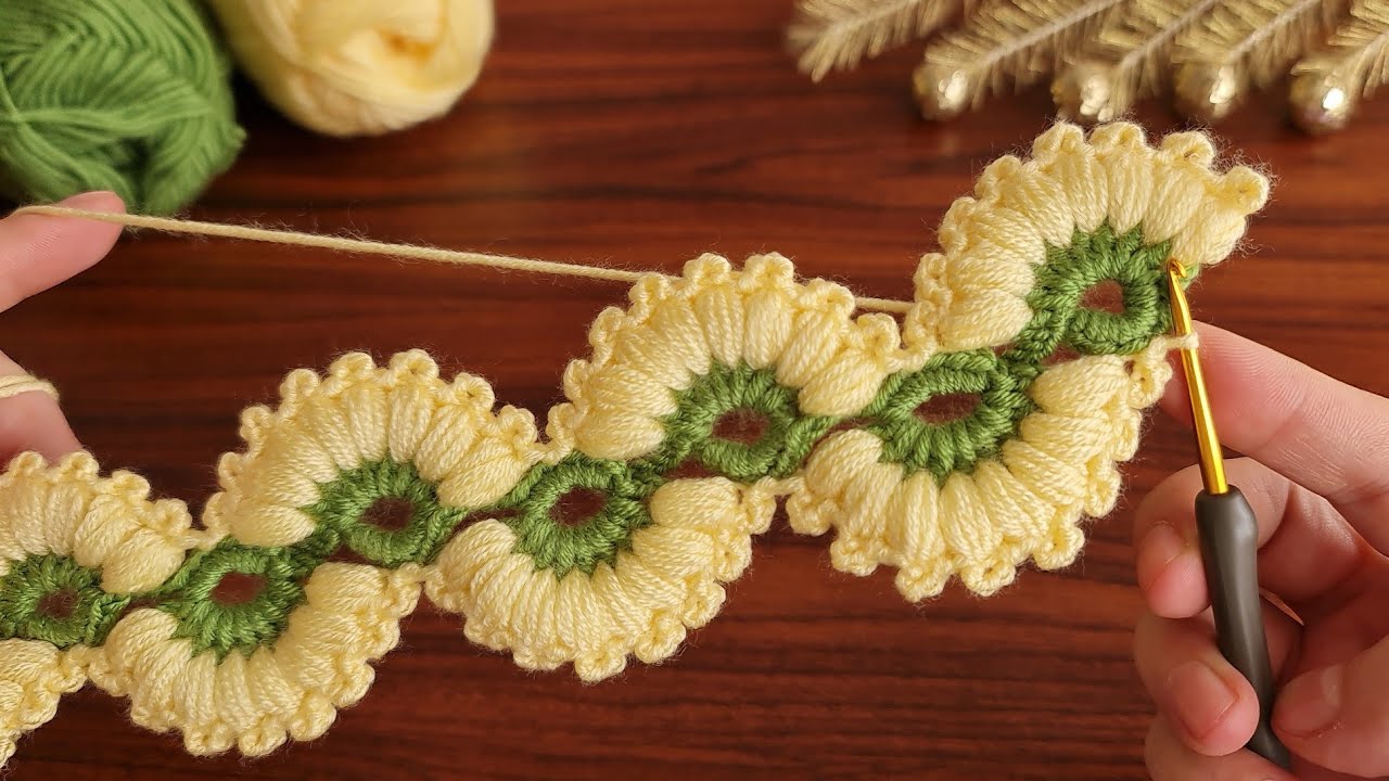 Wow!.. 😲 Amazing!.. sell as many as you can weave. Crochet gorgeous ivy Knitting.. Muhteşem Tığ İşi.
