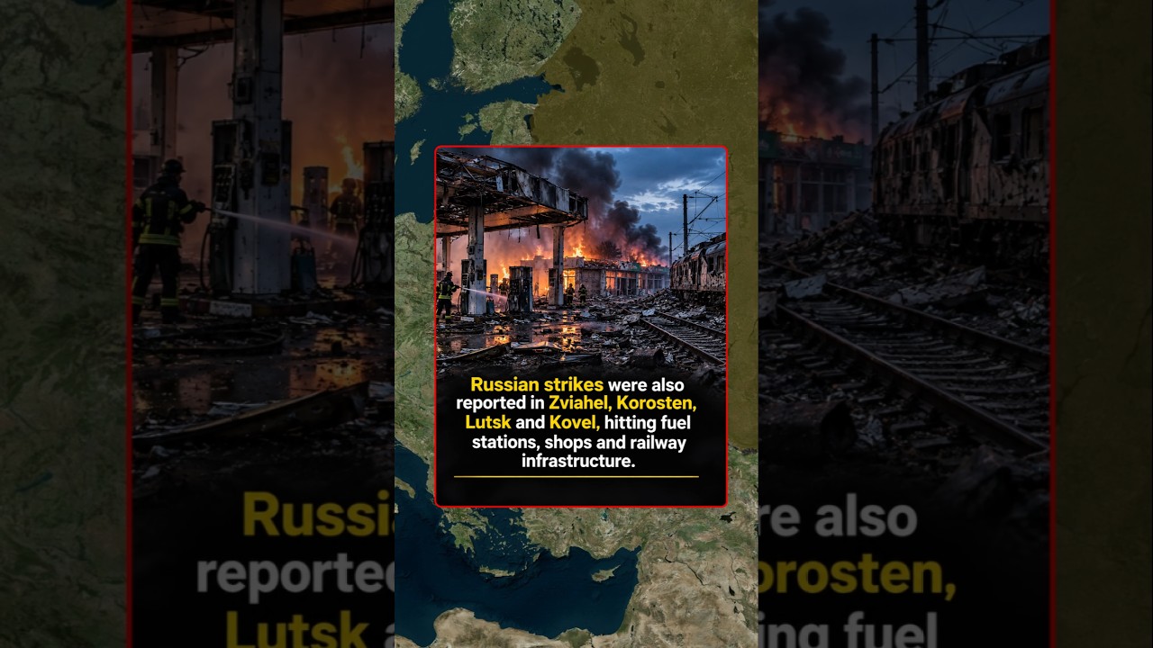 🇷🇺 Russia Launches a Massive Drone Attack on Ukraine: Kyiv&rsquo;s Air Defenses & the Battle for the Skies