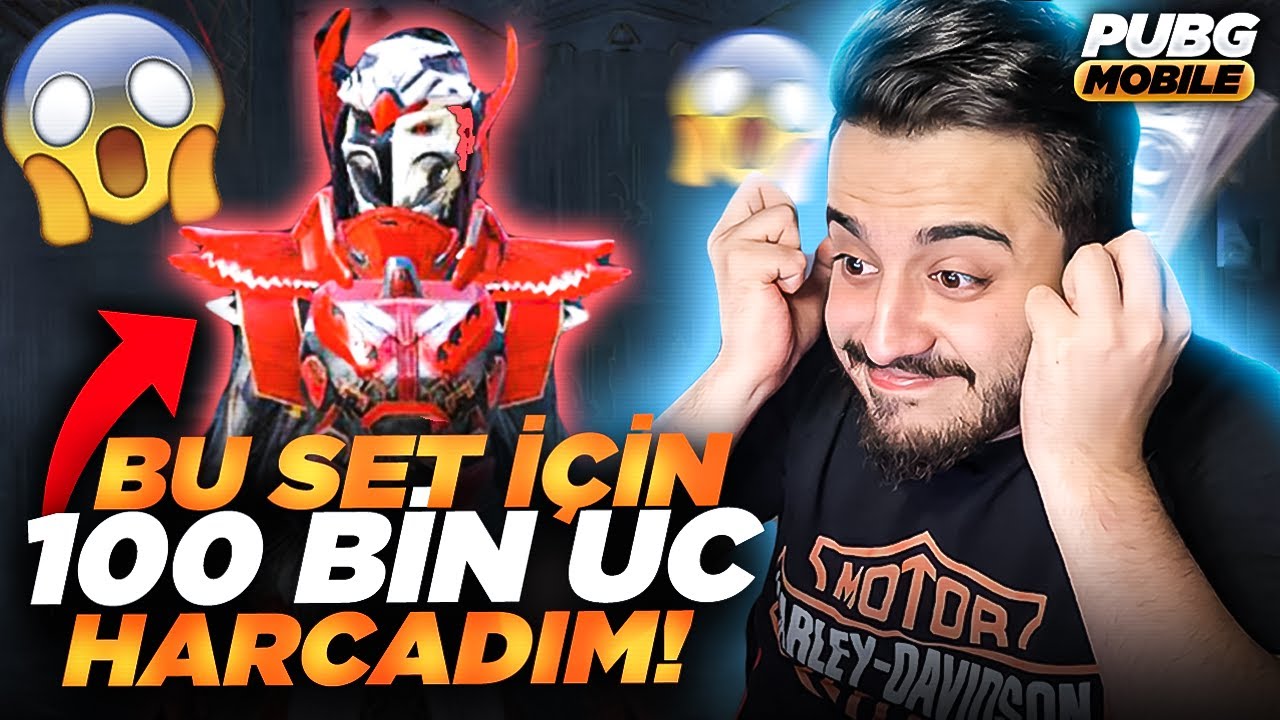 100.000 UC YE FULLENİR Mİ?! YENİ KANLI KUZGUN SETİ! PUBG Mobile