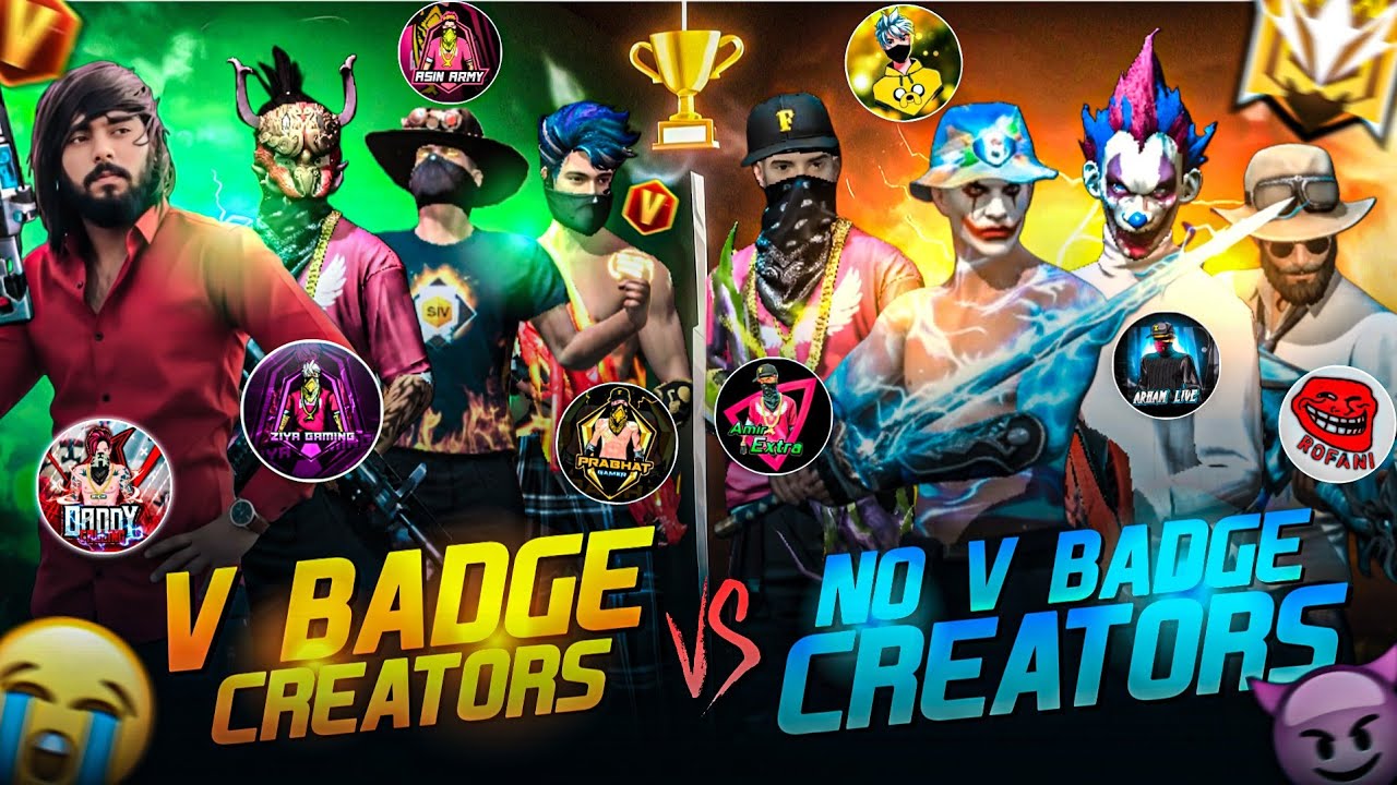 V BADGE VS NON V BADGE COUSTOM MATCH KON JEETA GA DOSTO KYA LAG TA HAI #freefire @TP__FUCKERYT 