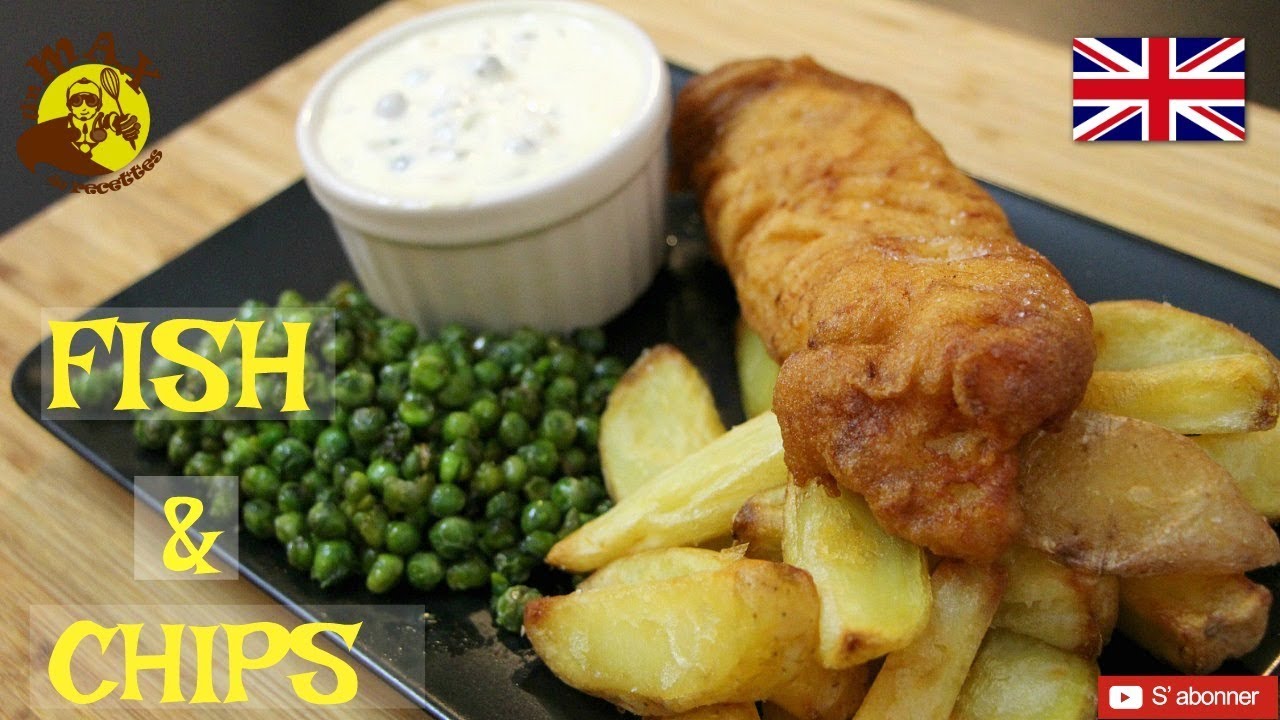 FISH & CHIPS recette anglaise! plat facile et rapide!
