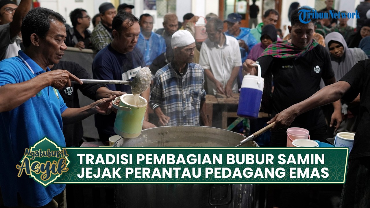 Masjid Darussalam Jayengan Solo, Tradisi Pembagian Bubur Samin Saat Ramadhan
