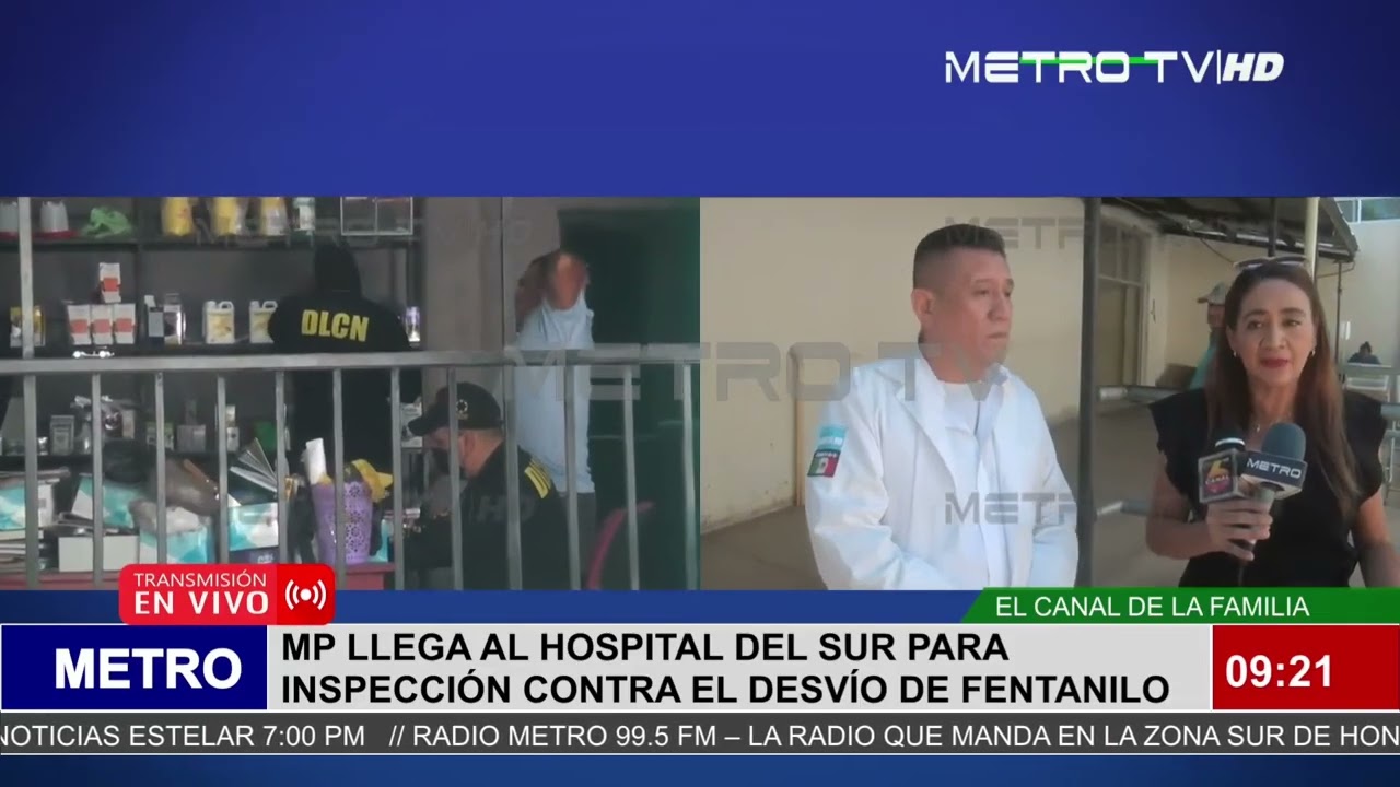 DLCN y MP realizaron inspecciones en droguerías y Hospital del Sur contra el desvío de fentanilo