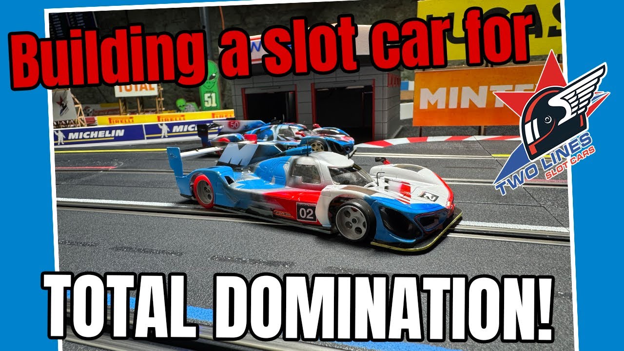 Building a Slot Car to Dominate! The Scaleauto Hyper car tuning breakdown.