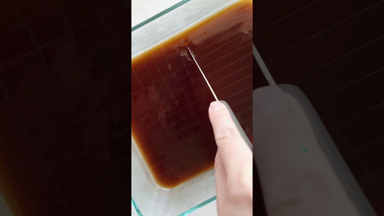 Easy COFFEE JELLY Recipe 
