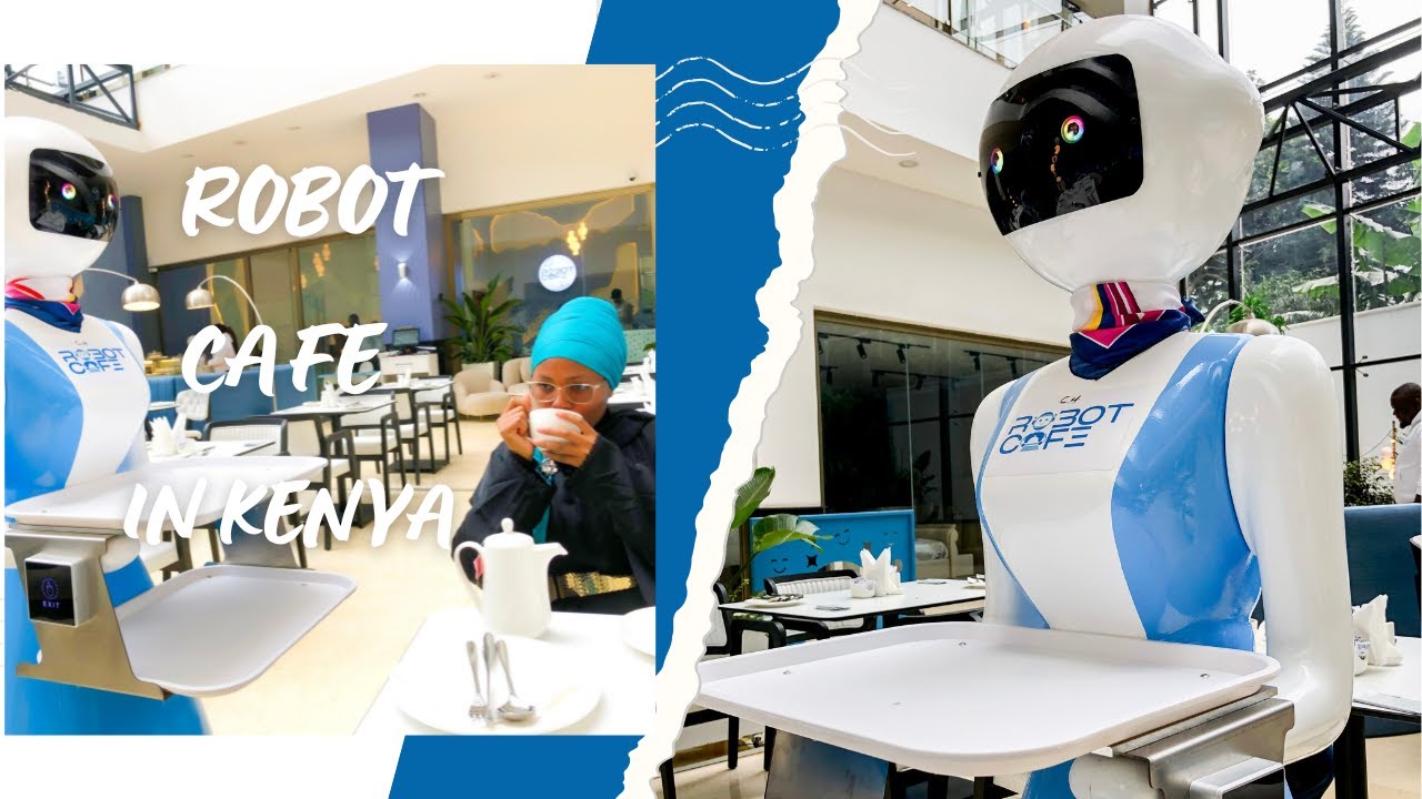 The First Robot Waiter Takes Over in Kenya 🇰🇪
