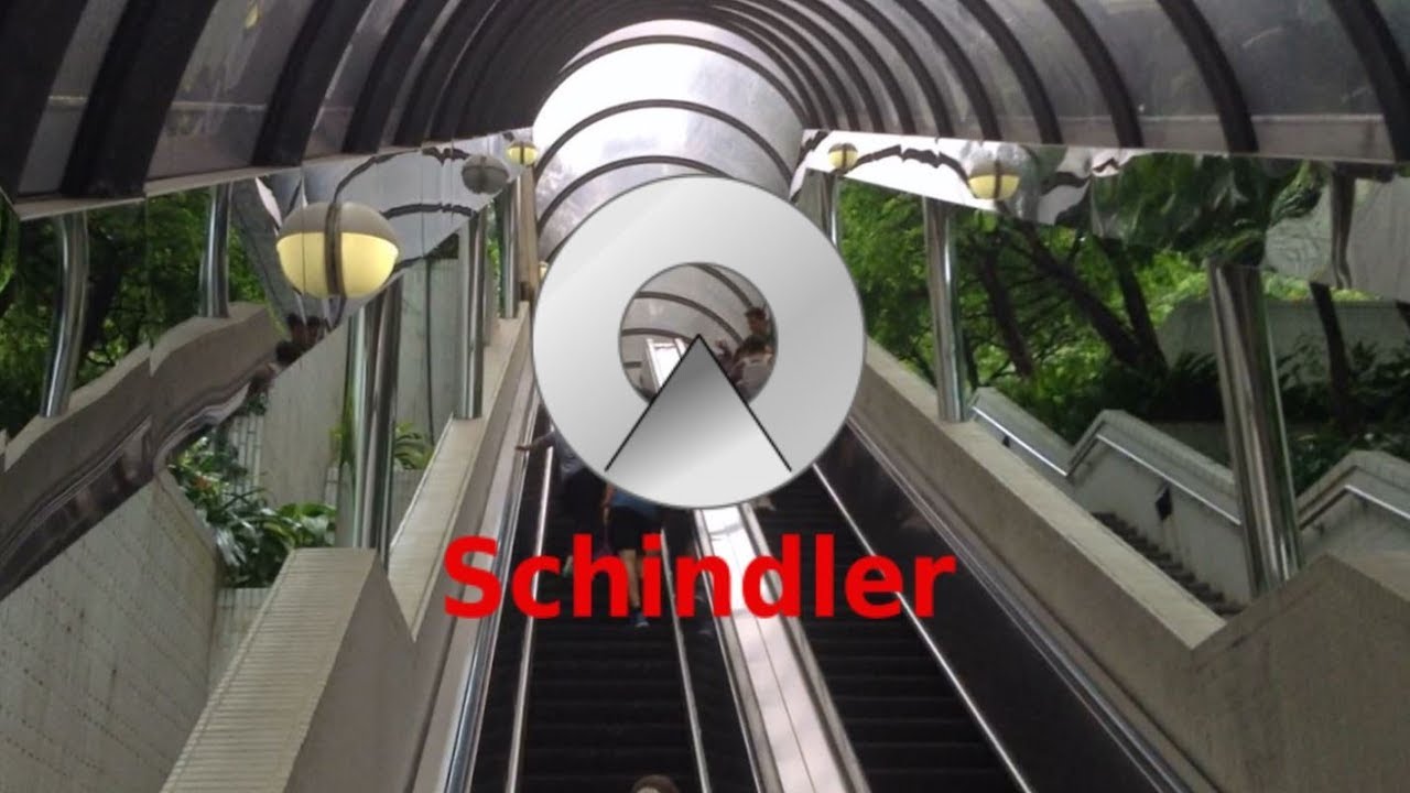 Schindler Escalators-Pacific Place Mall-Hong Kong