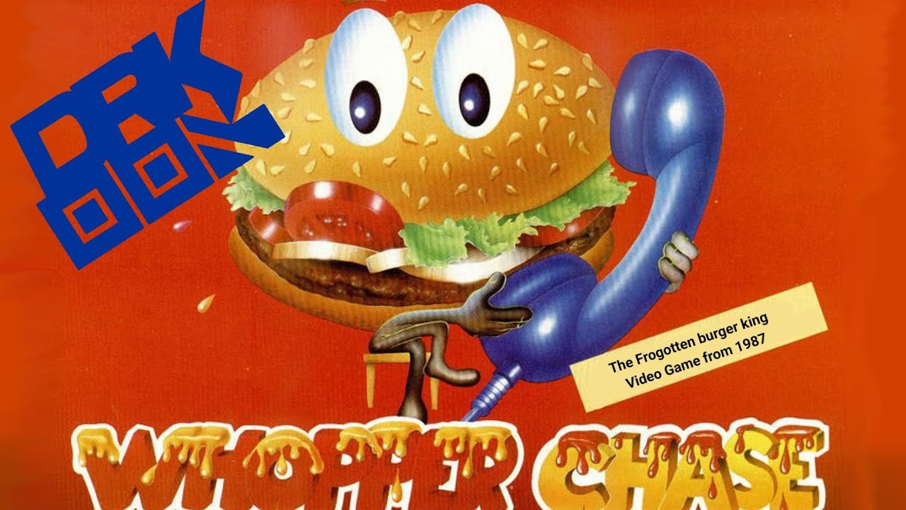 The Frogotten Burger King Video Game From 1987 |Burger King Whopper Chase| A Dadork Review