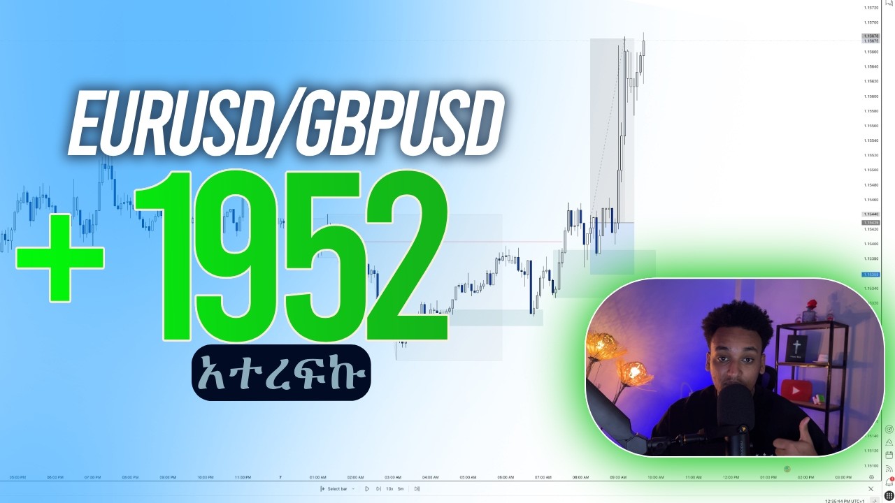 Making $1,952 Trading EURUSD And GBPUSD Trade Recap!