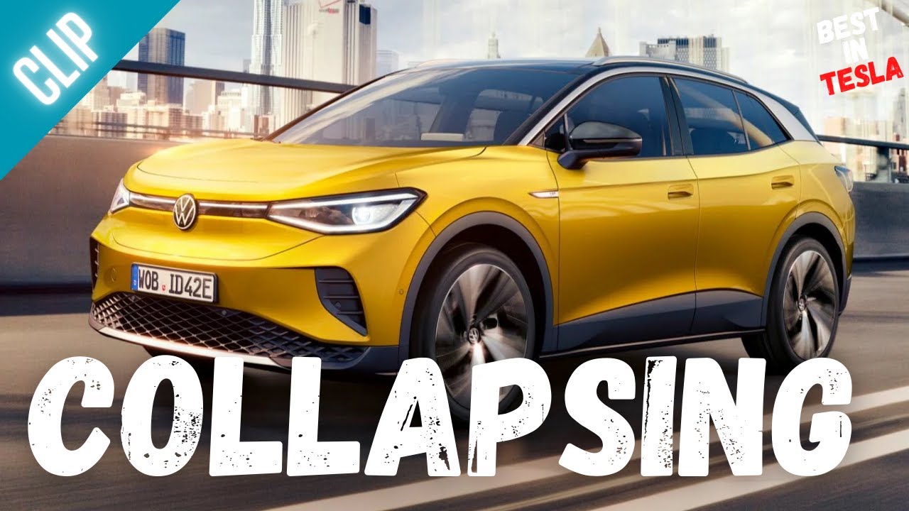 VW BEV Sales COLLAPSE 44% in China While Tesla beats ALL German Premium Brands