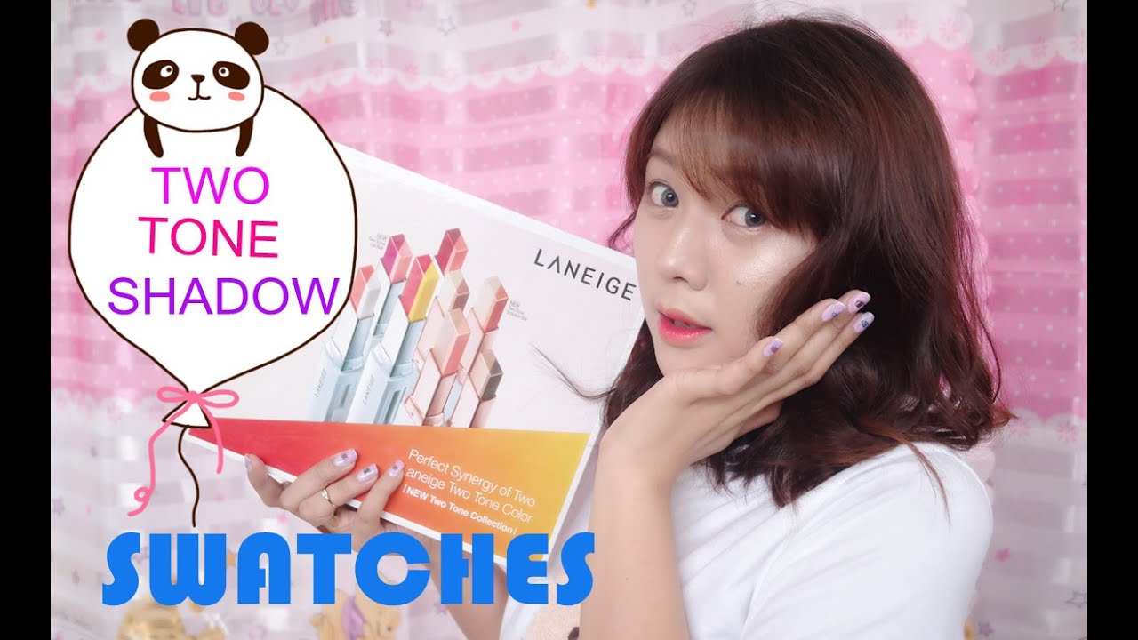 LANEIGE Two Tone Shadow Complete Swatches