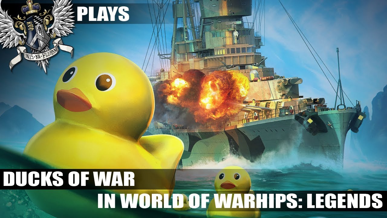 TacticAngel Plays: Ducks of War - World of Warships: Legends