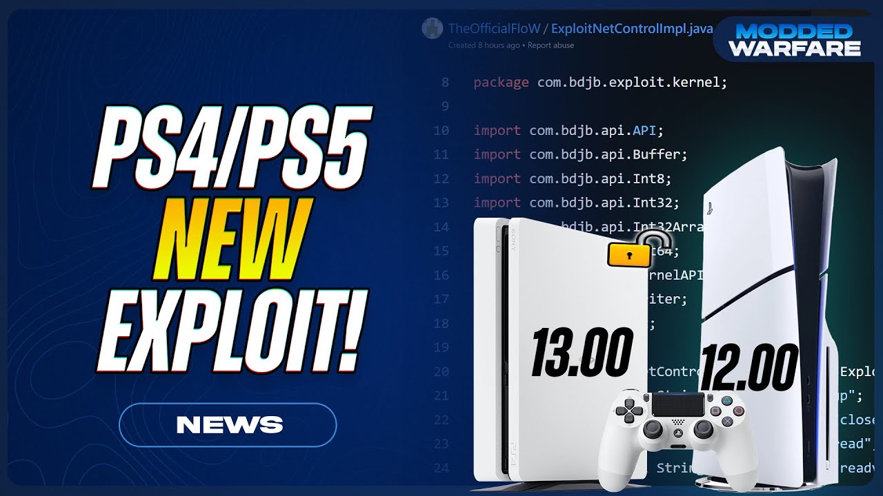 Theflow выпустил новый эксплойт ядра PS4 13.00 и PS5 12.00!