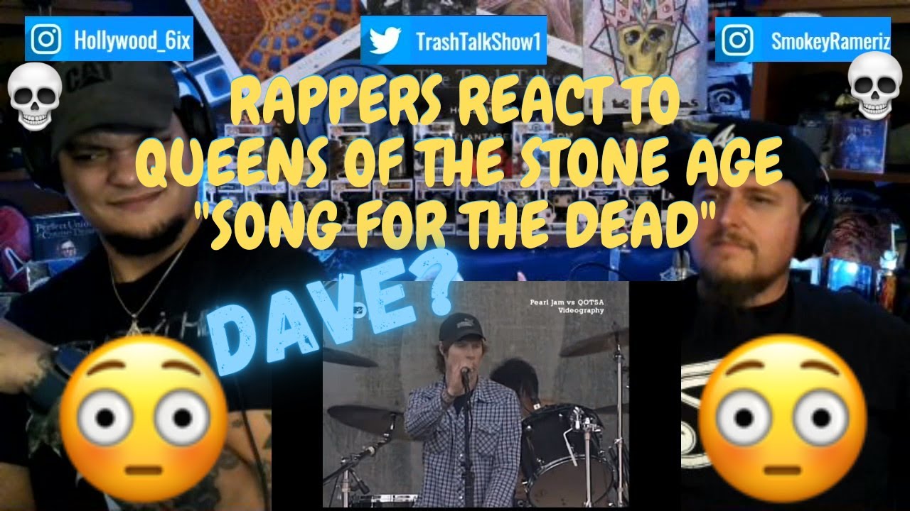 Реакция рэперов на песню Queens Of The Stone Age «Song For The Dead»!!!