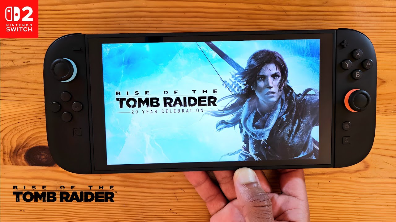 Rise of the Tomb Raider Nintendo Switch 2 Gameplay 