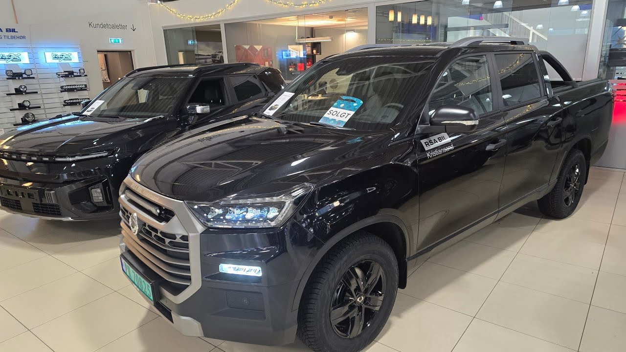 🛻New KGM MUSSO Grand Truck 4x4 | Visual Review
