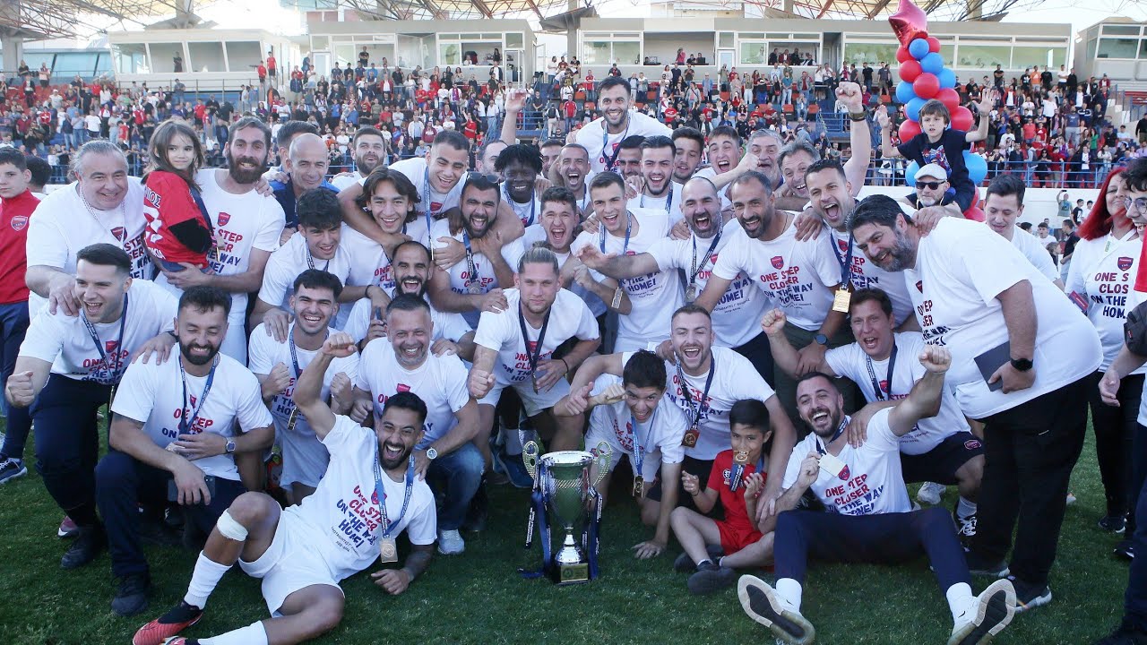 2023-24 | Η γιορτή του Πανιωνίου για την άνοδο και η απονομή του πρωταθλήματος | 28/04/2024