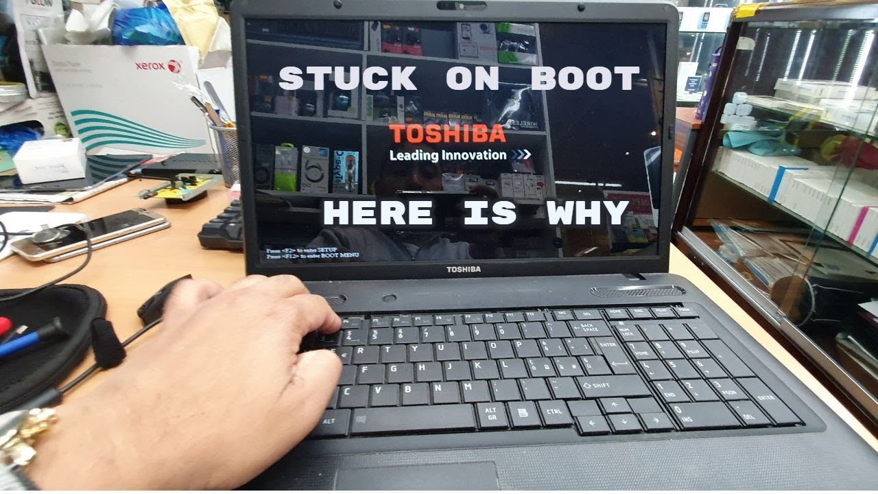 Ноутбук завис на логотипе загрузки | Вот почему — TOSHIBA SATELLITE PRO L770
