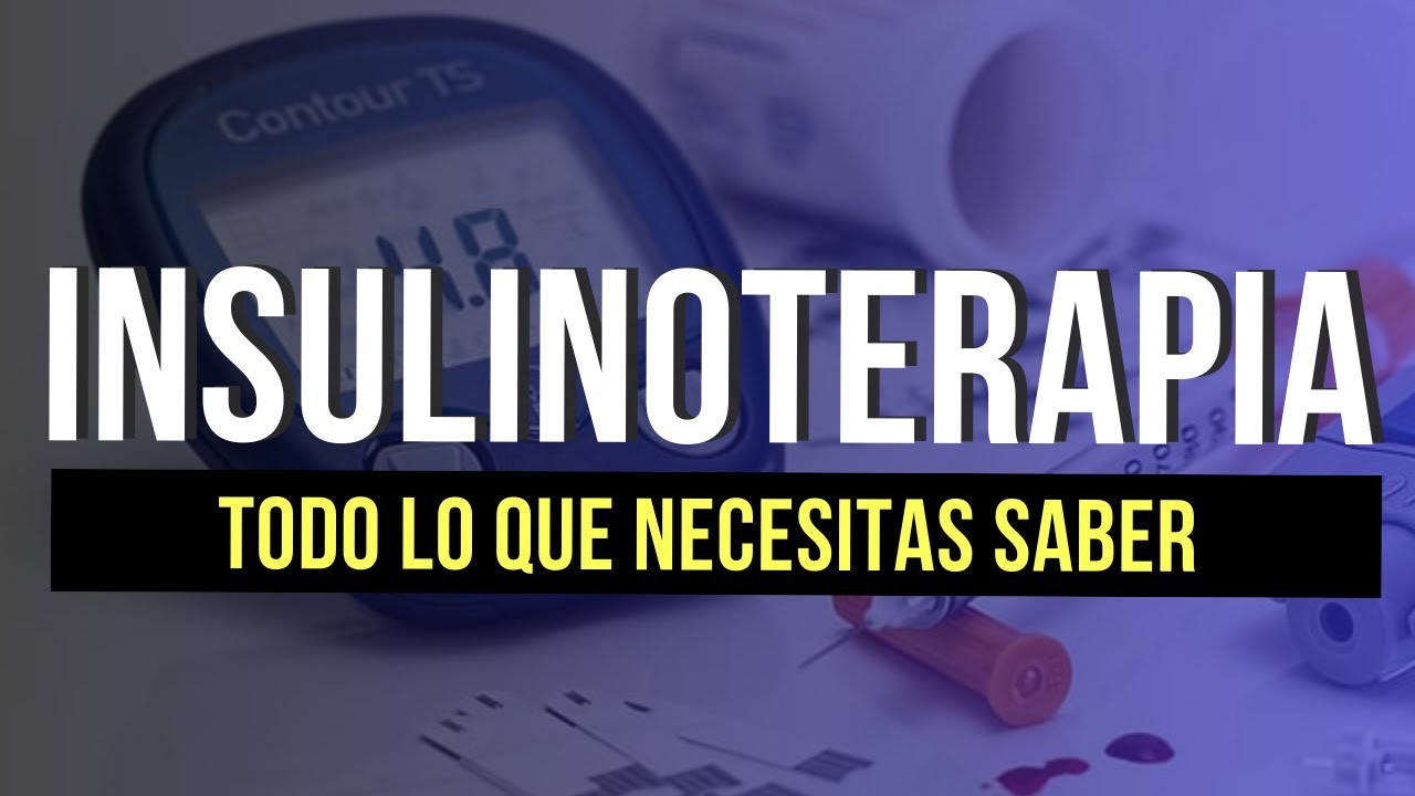 Insulinoterapia 💉| Todo lo que necesitas saber 👨🏻‍⚕️
