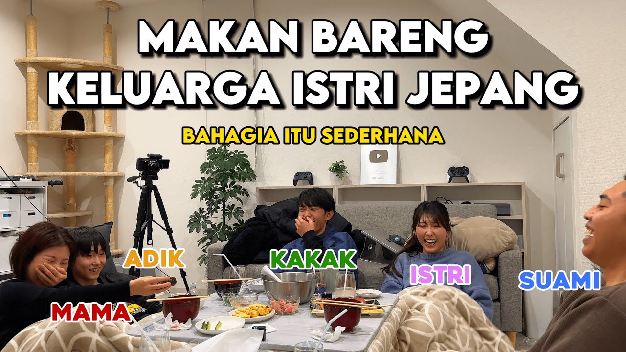 Kumpul Makan Bareng Keluarga Istri di Jepang | Chakurin Family