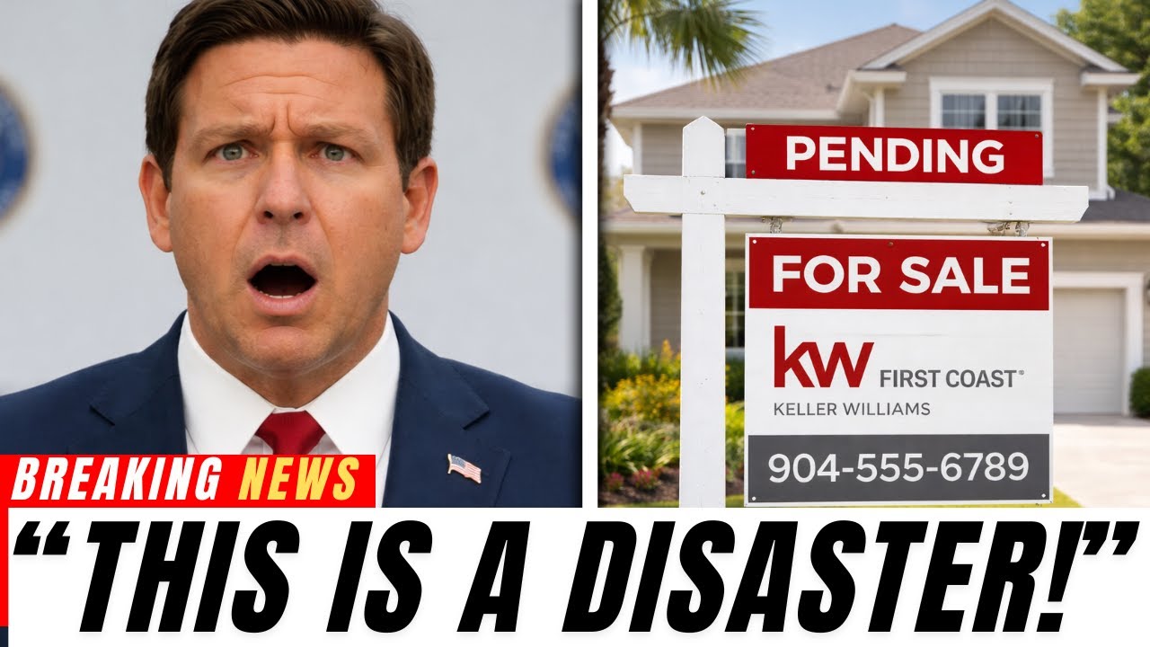 Governor of Florida PANICS After Jacksonville Home Prices COLLAPSE 📉🔥