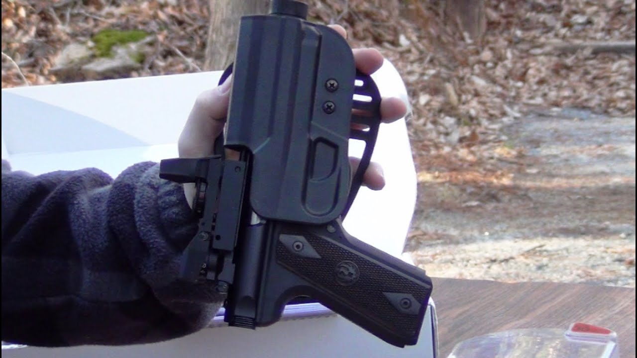 Paddle Holster for the Ruger 22/45 Lite