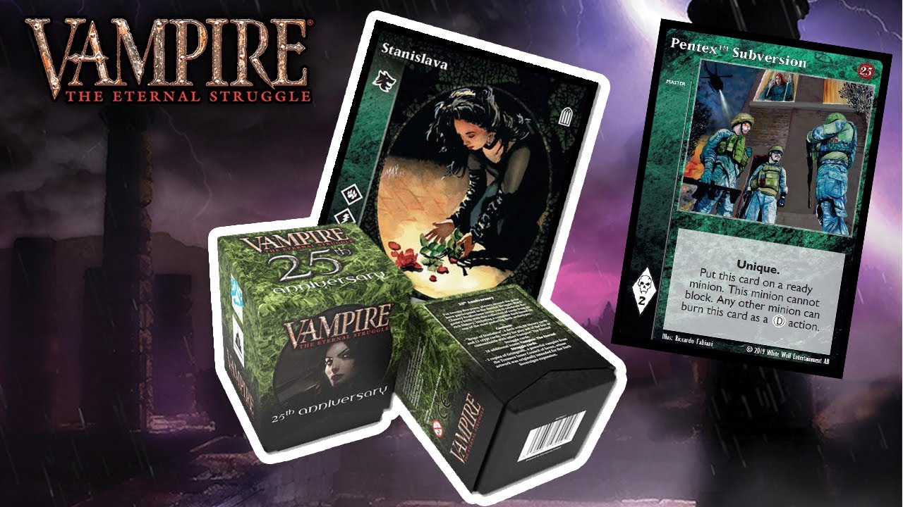 Deck Anniversaire 25 ans de Vampire !