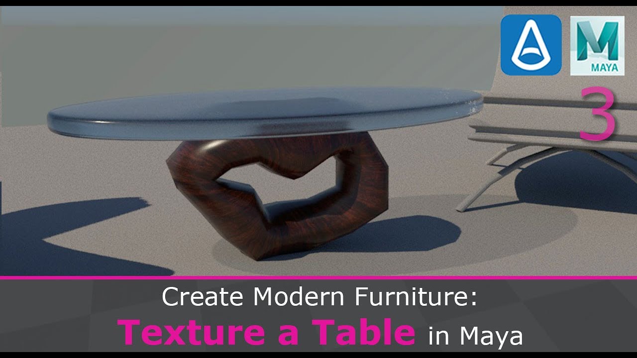 Texture a Posh Environment: The Table