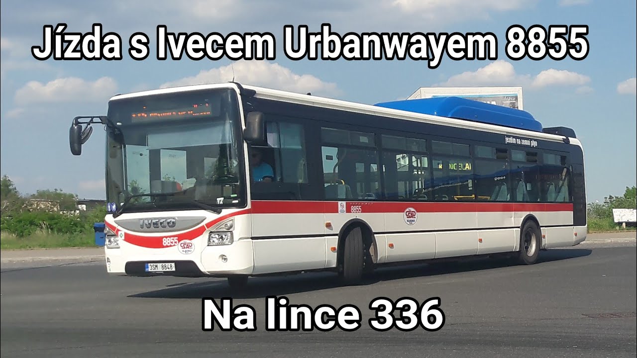 Jízda s Ivecem Urbanwayem 8855 na lince 336