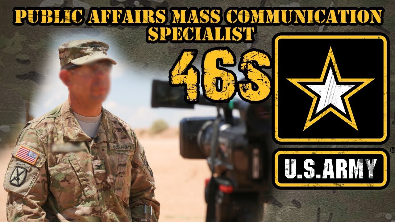 46S Public Affairs Mass Communications Specialist