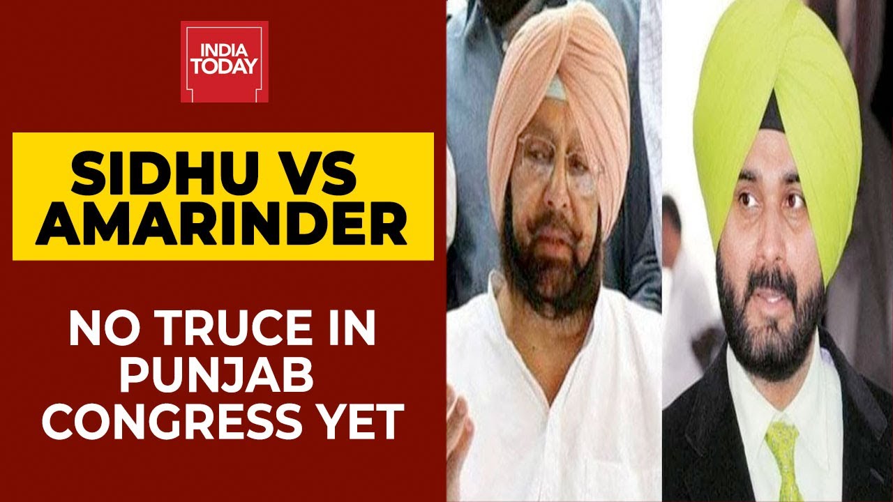 Navjot Sidhu Vs Amarinder Singh: No Truce In Punjab Congress As Feud Continues | Breaking News