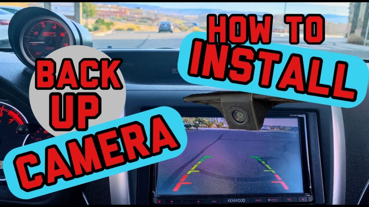 Инструкция по установке камеры заднего вида! Подходит для Subaru Impreza WRX, STI, Legacy, Outbac...