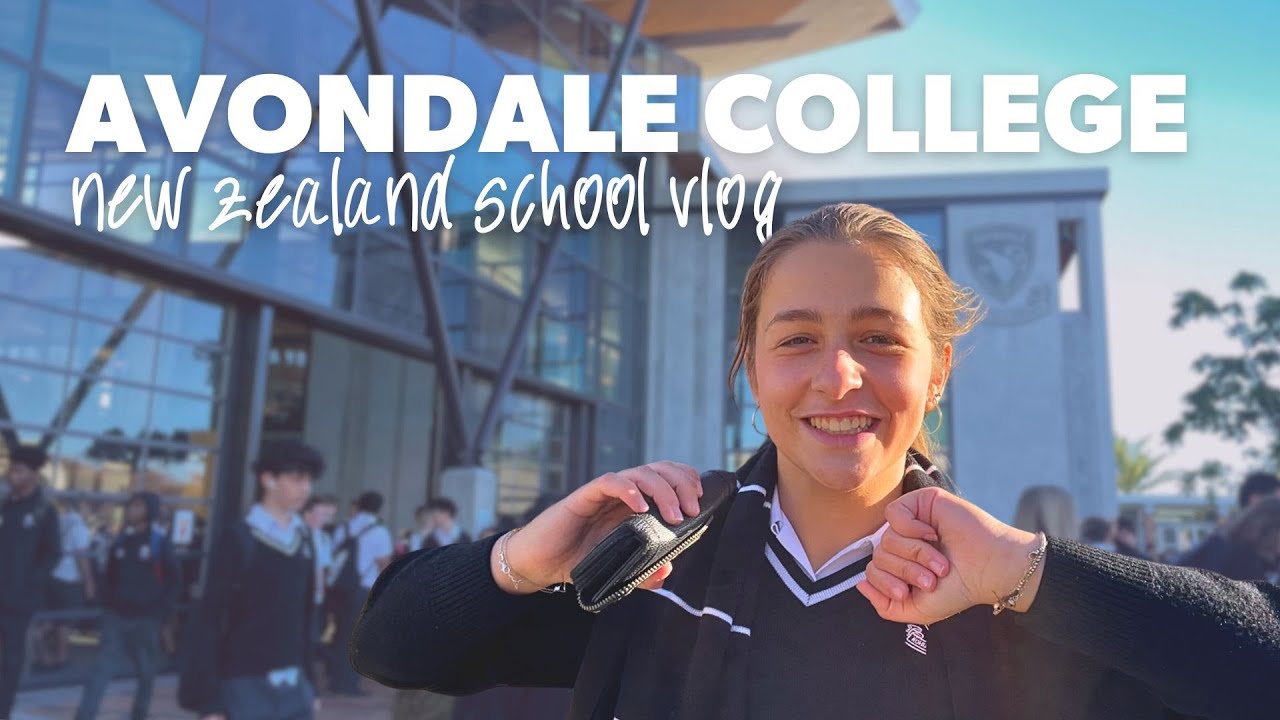 come to school with me: AVONDALE COLLEGE 🇳🇿 exchange year new zealand | Jana Vlog 16