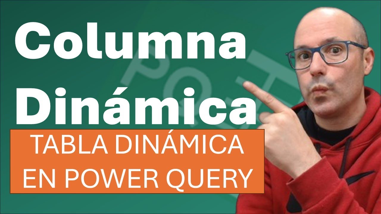 ✅ Como HACER una TABLA DINÁMICA con #POWER QUERY,  COLUMNA DINÁMICA la función Table.Pivot