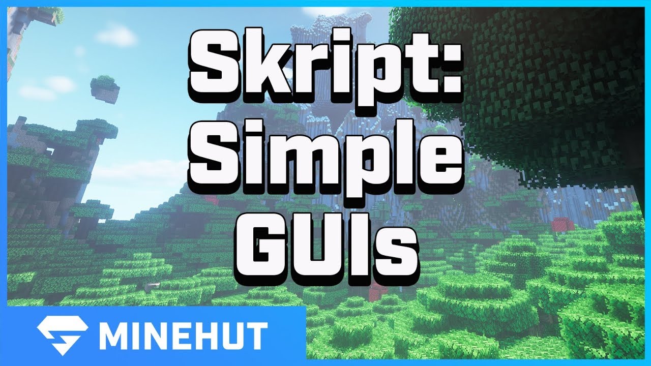 Simple GUIs With Skript | Minehut 101