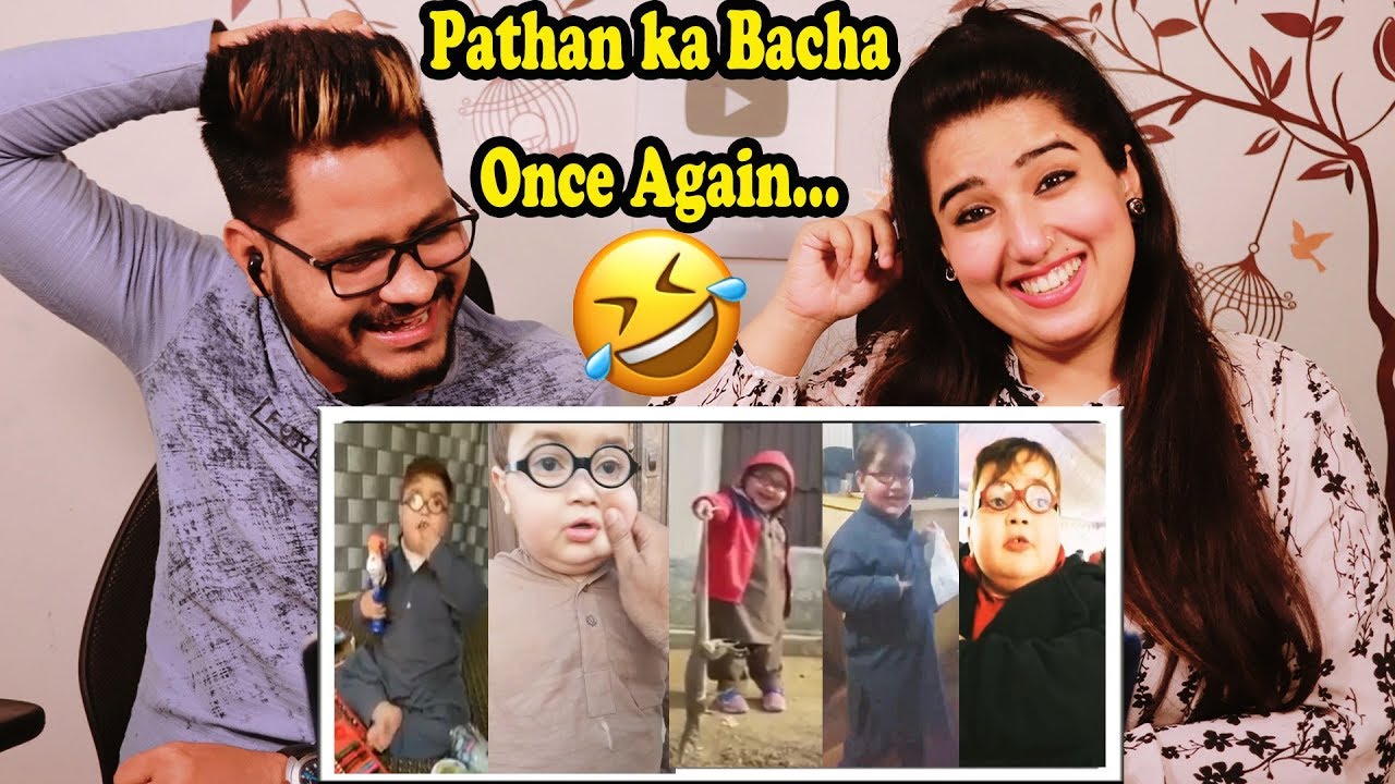 Indian Reaction On pathan ka bacha | Cute Ahmed shah Latest Video Collection