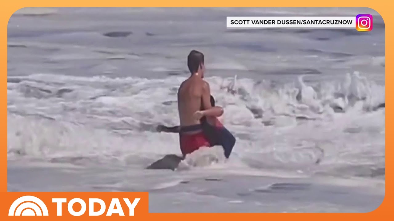 Teen Lifeguard Who Saved Boy in Rough Surf Speaks Out