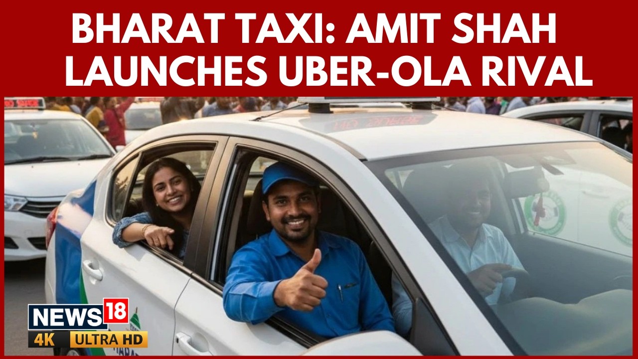 Amit Shah Launches Bharat Taxi: India’s New Cooperative Move To End Surge Pricing | 4K | N18V