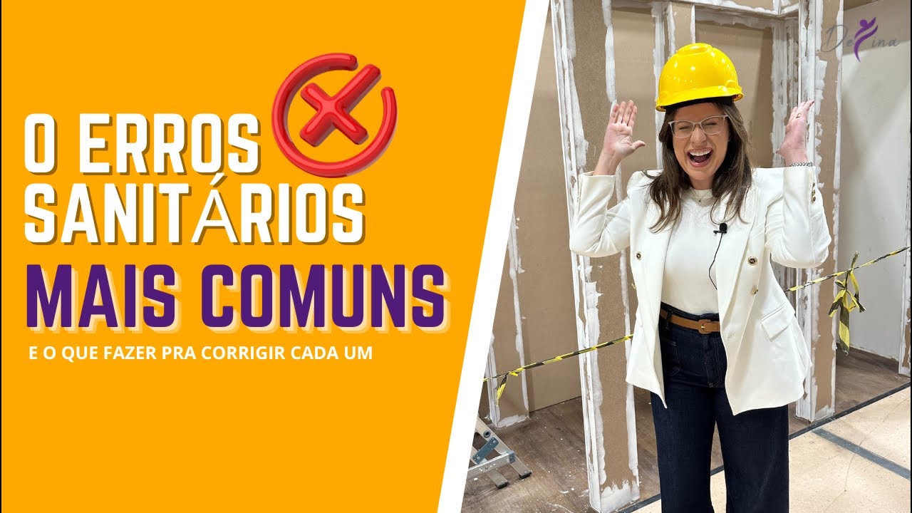 Os erros sanitários mais comuns ￼