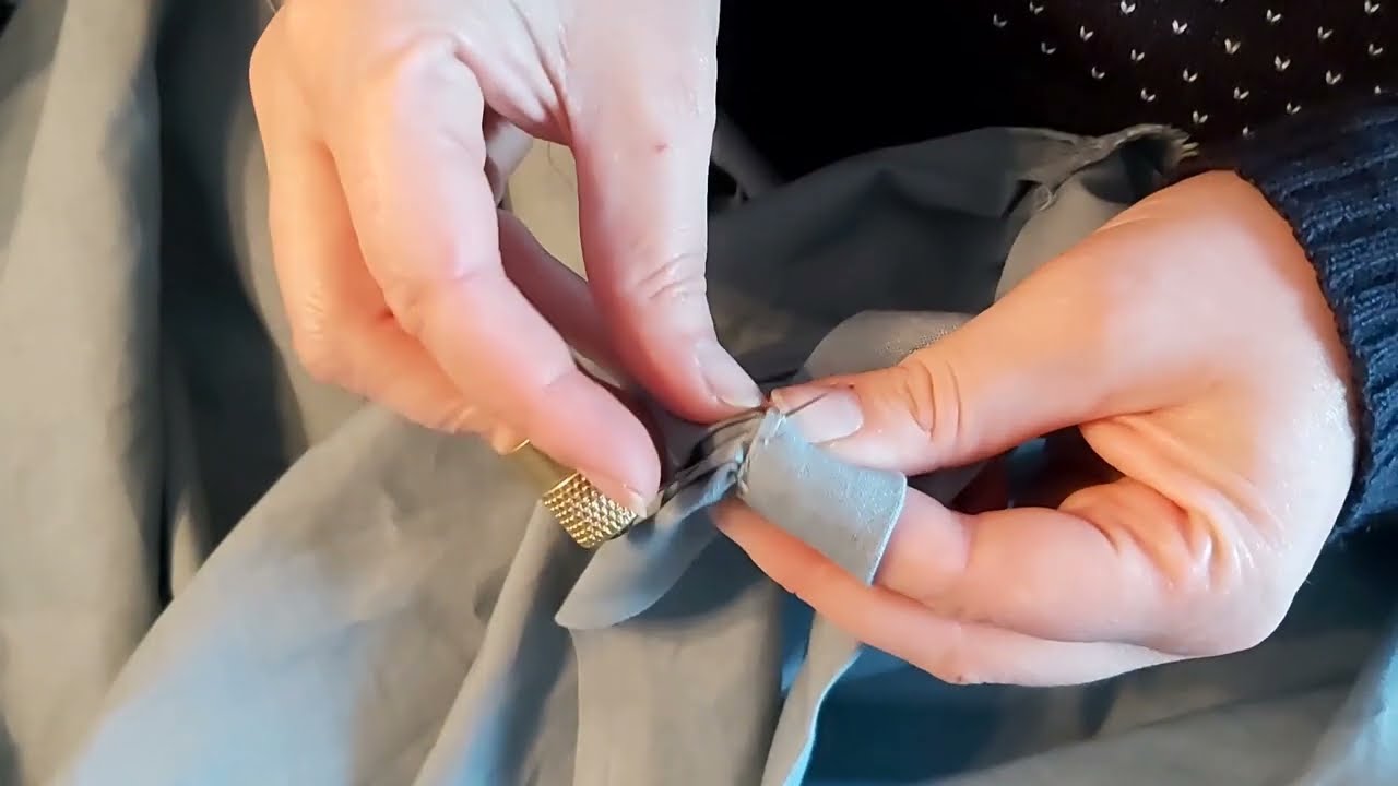 A simple apron - with 1m of fabric