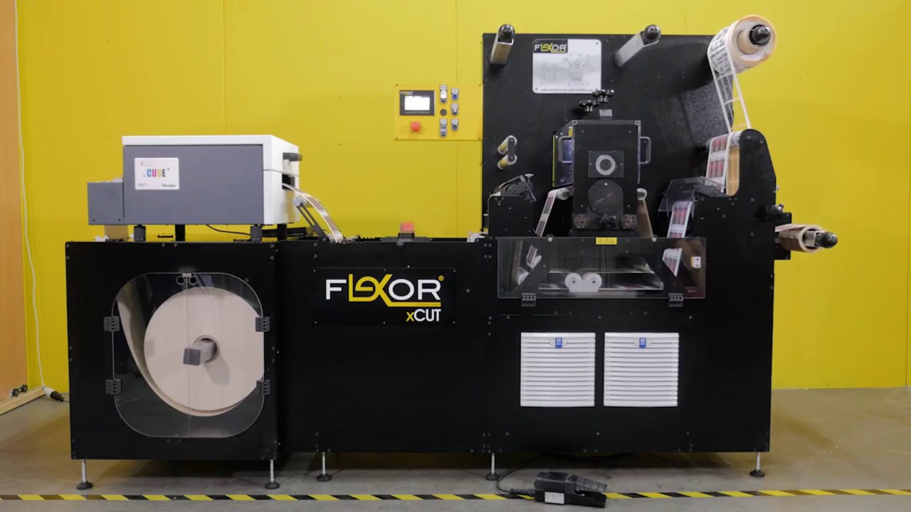 Stampante digitale ink jet ICUBE e Fustellatore XCUT - Etifoil Group srl