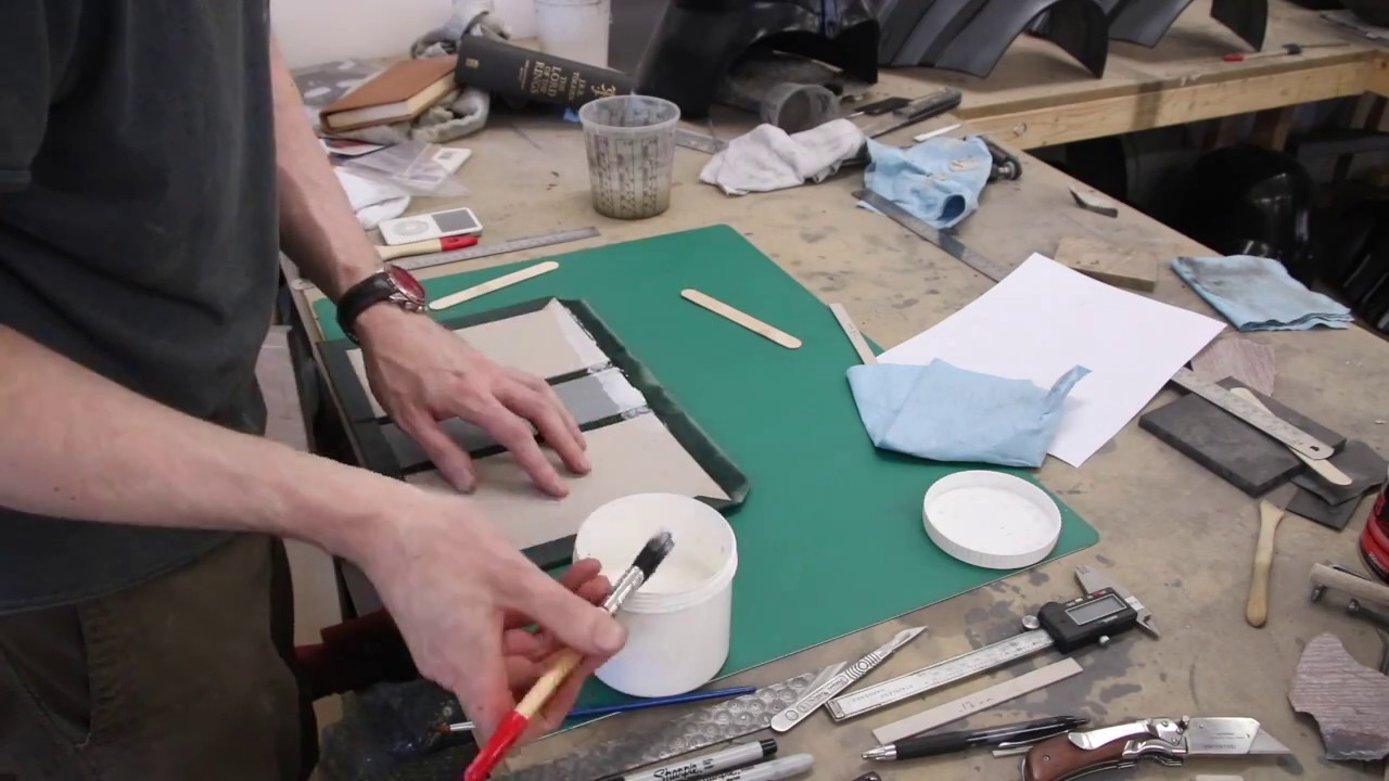 Bookbinding - making a leather cover for a copy of Lord of the Rings