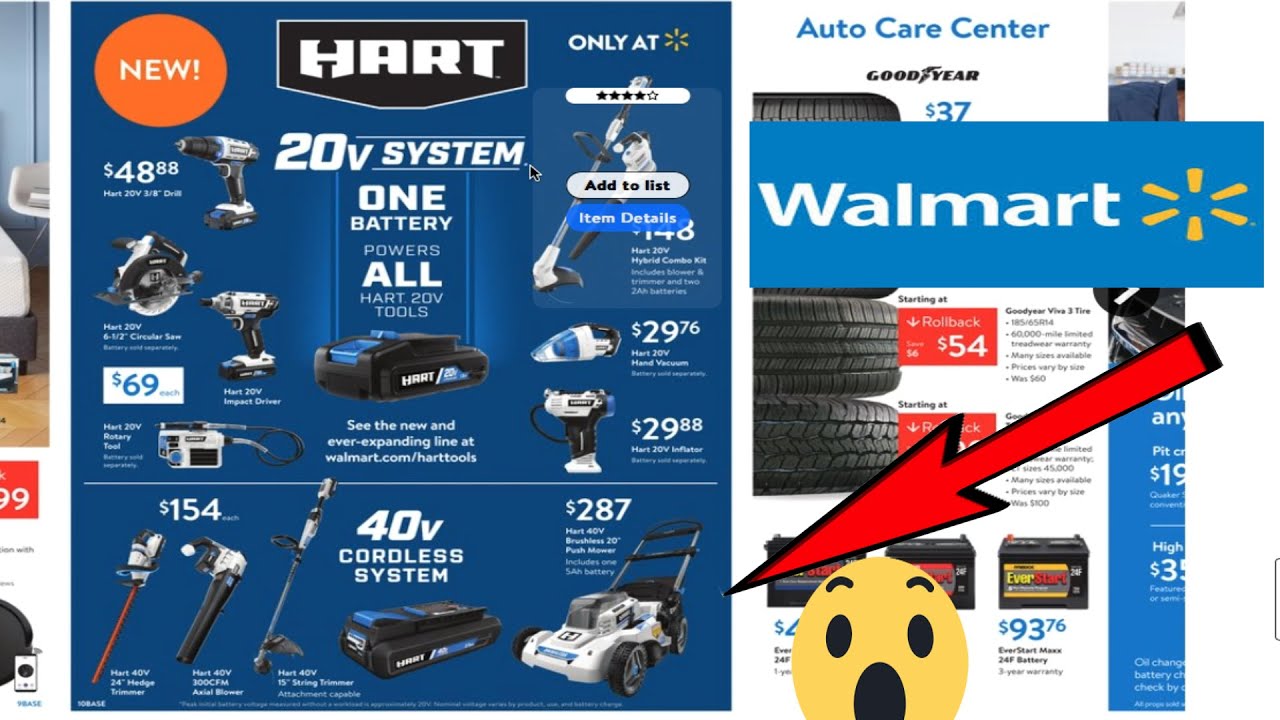 New HART TOOLS @WALMART